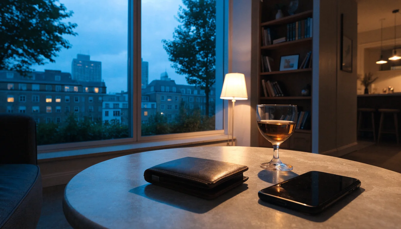 British living room scene suggesting online casino play at home